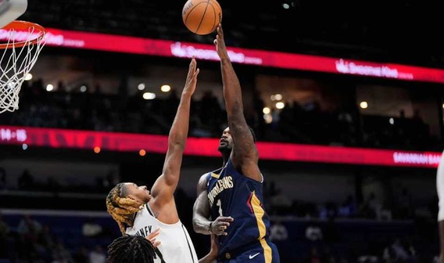 开云娱乐-墨菲34+9鹈鹕逆转送篮网5连败 锡安25+6波特20+7丢绝平球